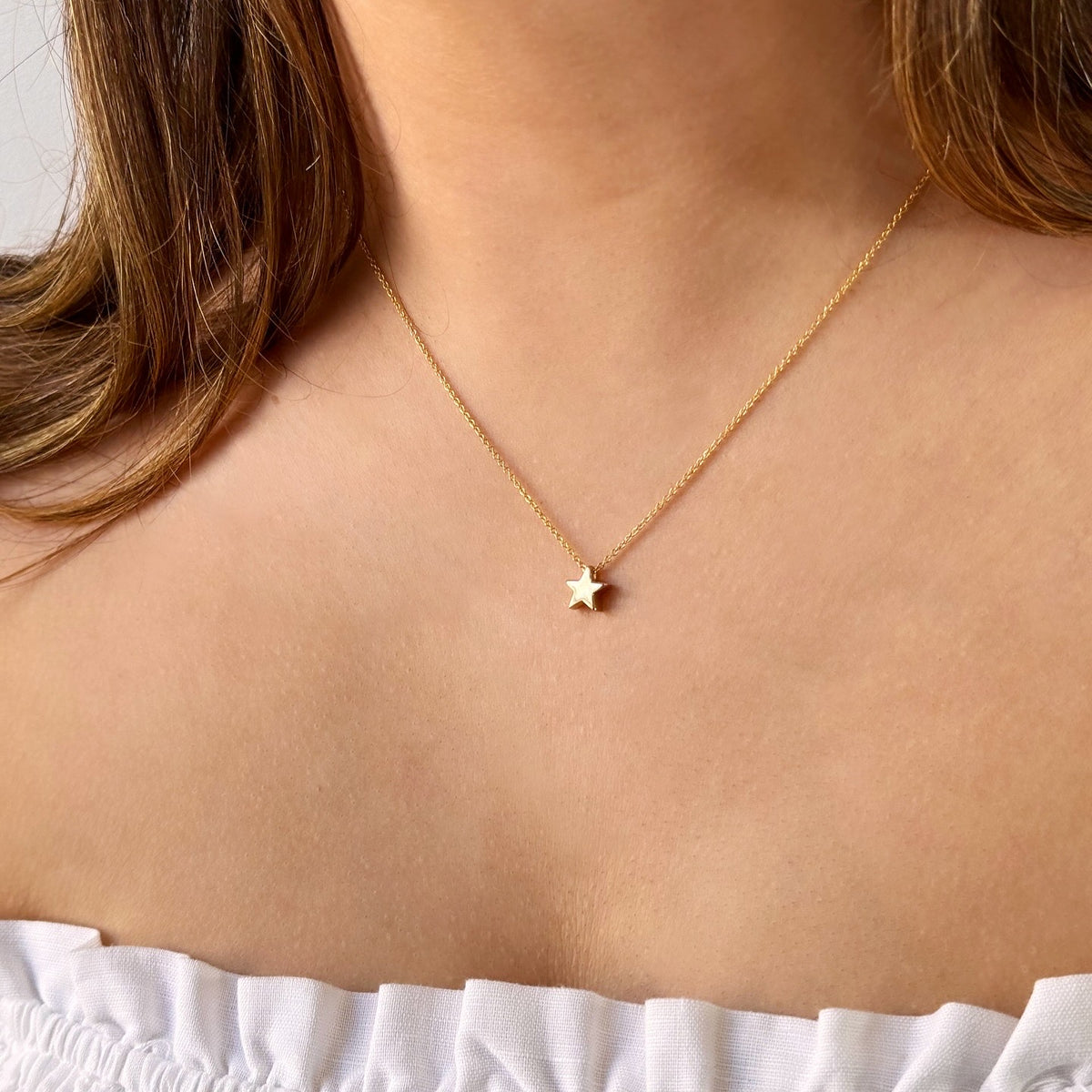ミュージシャン Star Necklace Gold ミュージシャン Star Necklace Gold Gold Star Pendant Necklace