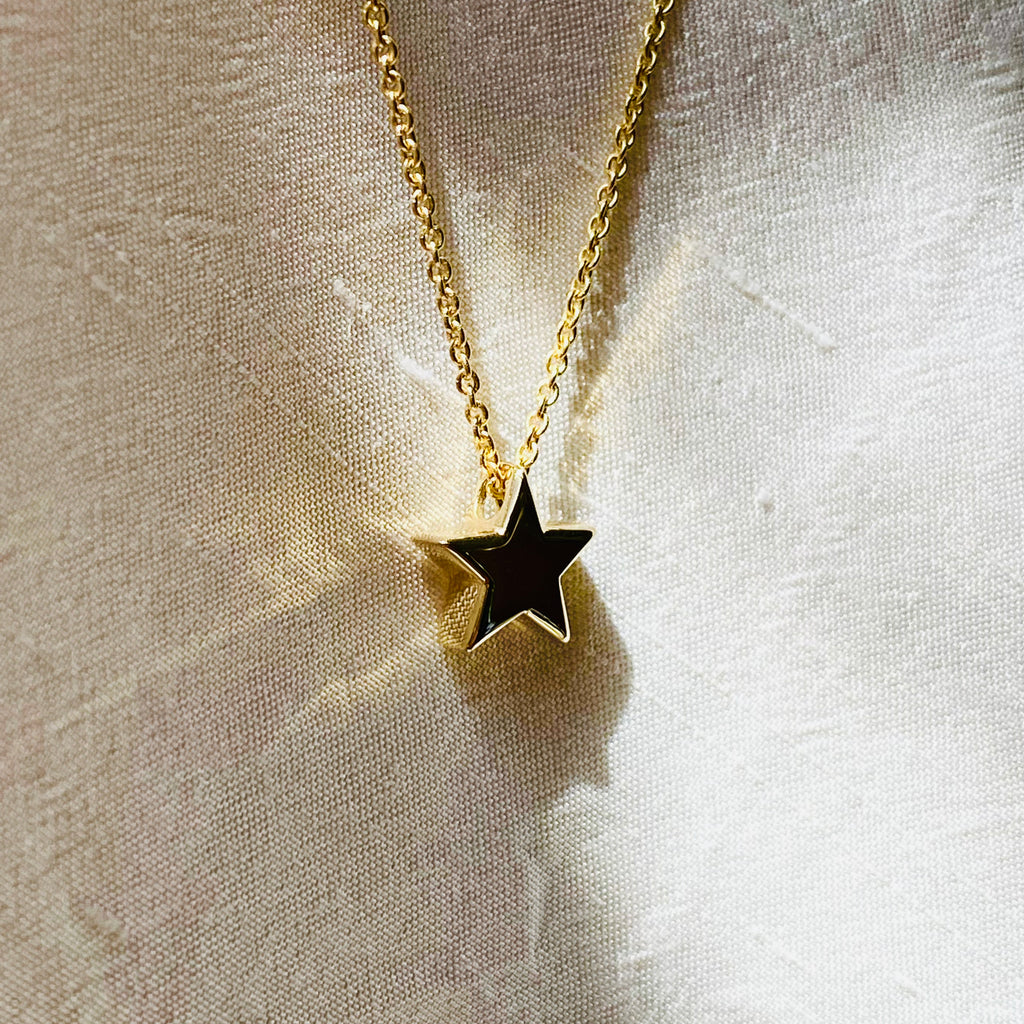 Thank the Stars Necklace 9CT Gold | Star Jewellery | Boh Runga Jewellery